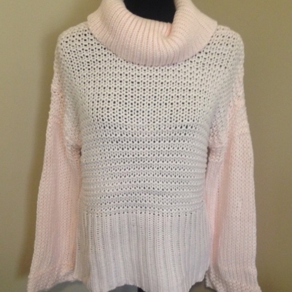 LAST 1❗️NWT Chunky Pink Oversized Sweater - Picture 3 of 5